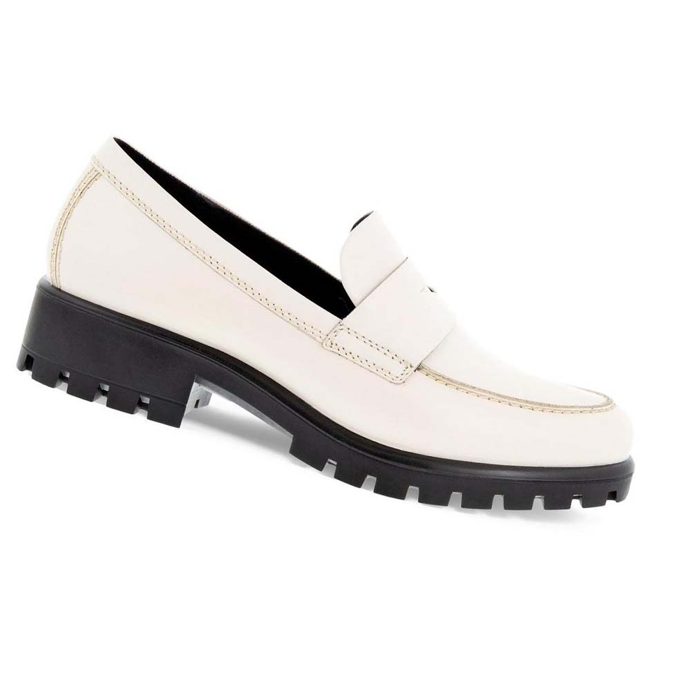 Dámské Loafers Ecco Modtray Penny Bílé | CZ 156DFM